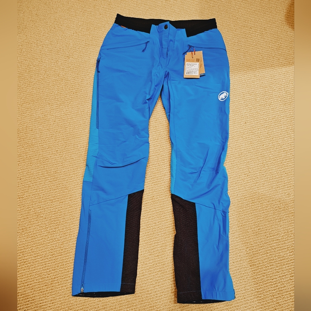 Mammut Blue Softshell Adventure Pants